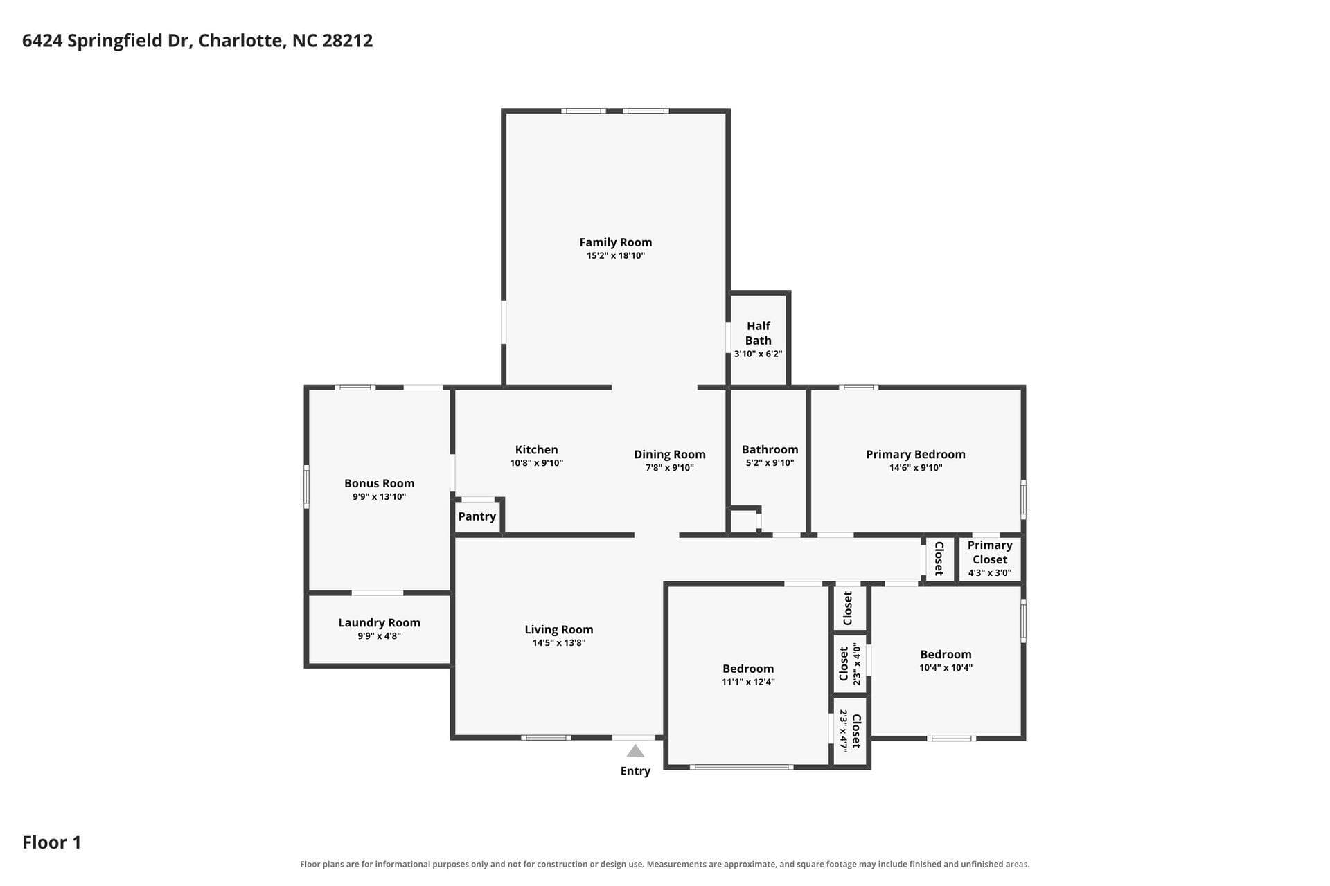 Single Family Residence at 6424 Springfield Drive, Charlotte, photo 21 of 21