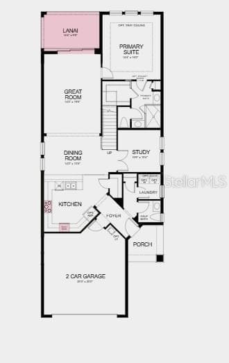 Floor 1 ~ Additional Highlights Include: pocket sliding glass door at gathering great room, gourmet kitchen with 30" built-in cooktop, combination microwave thermal wall oven, 30" designer hood vent, and stainless steel dishwasher, 8 foot interior doors, single pocket door at primary bath, pre plumb for future laundry tub in garage, impact windows whole house, keyless pad for garage door, and kitchen pendant light package - 7012 FOXBORO WAY, NOKOMIS