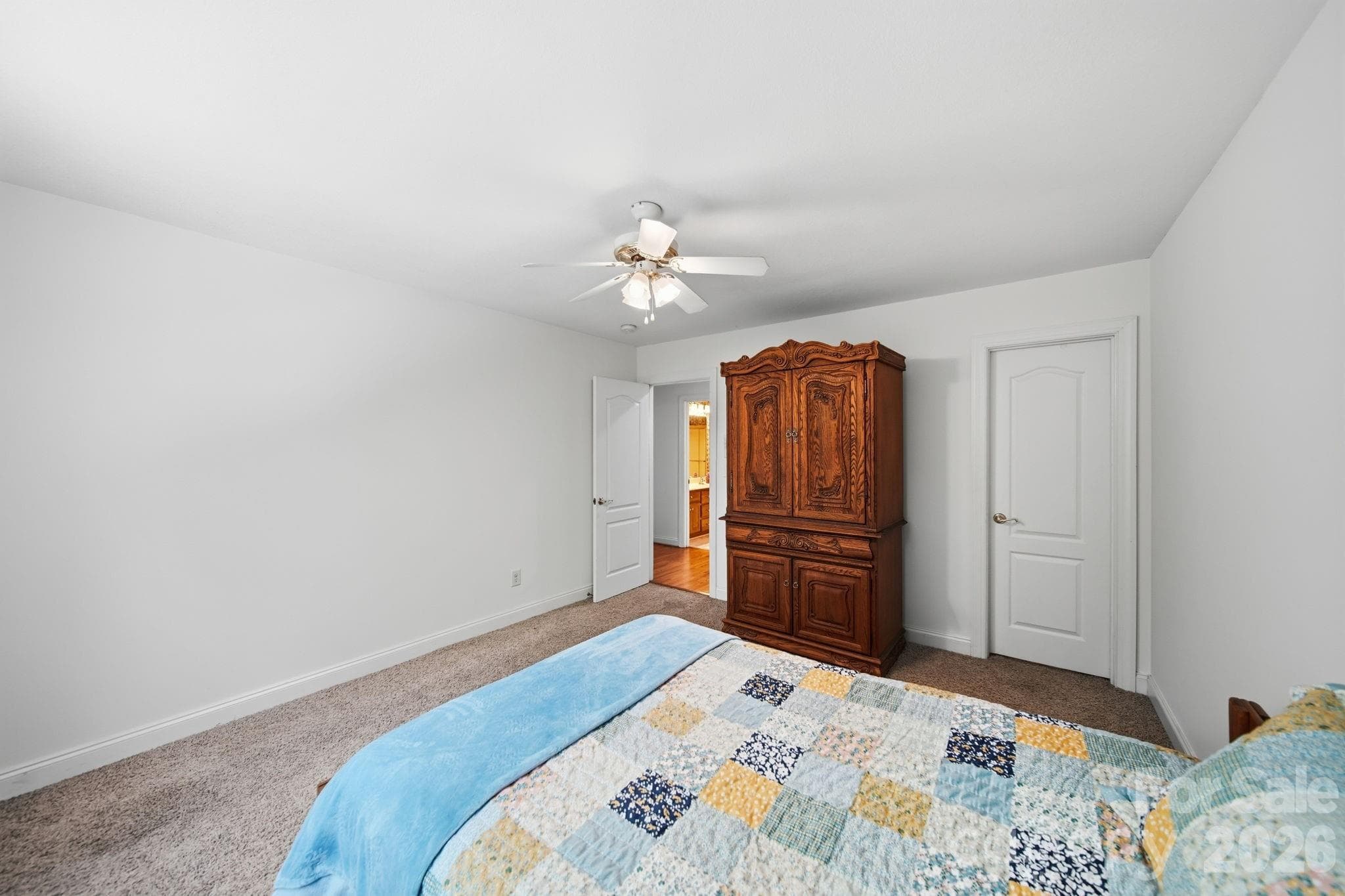 Bedroom #3 upstairs - 2806 Iveywood Drive, Monroe