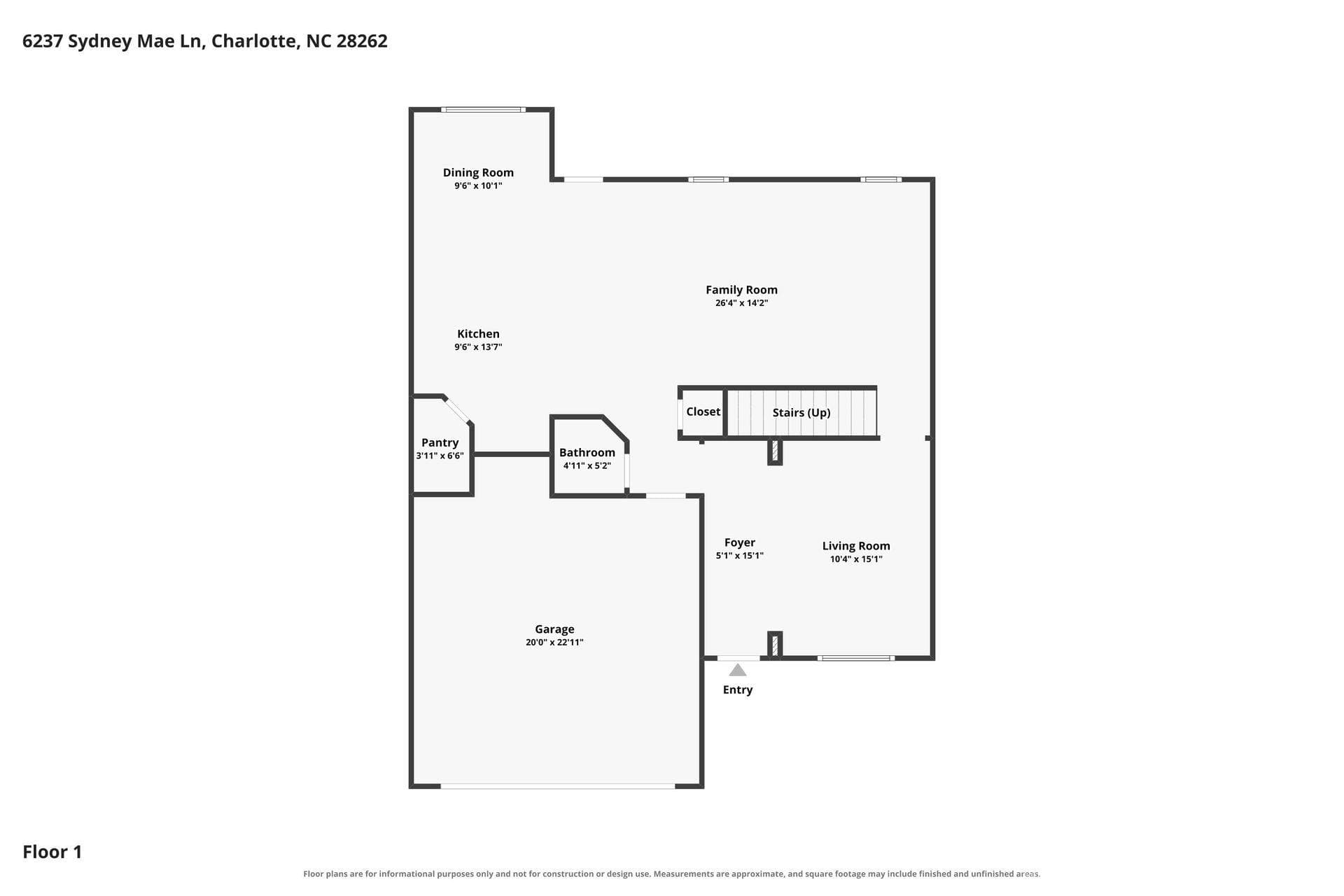 Single Family Residence at 6237 Sydney Mae Lane, Charlotte, photo 21 of 22