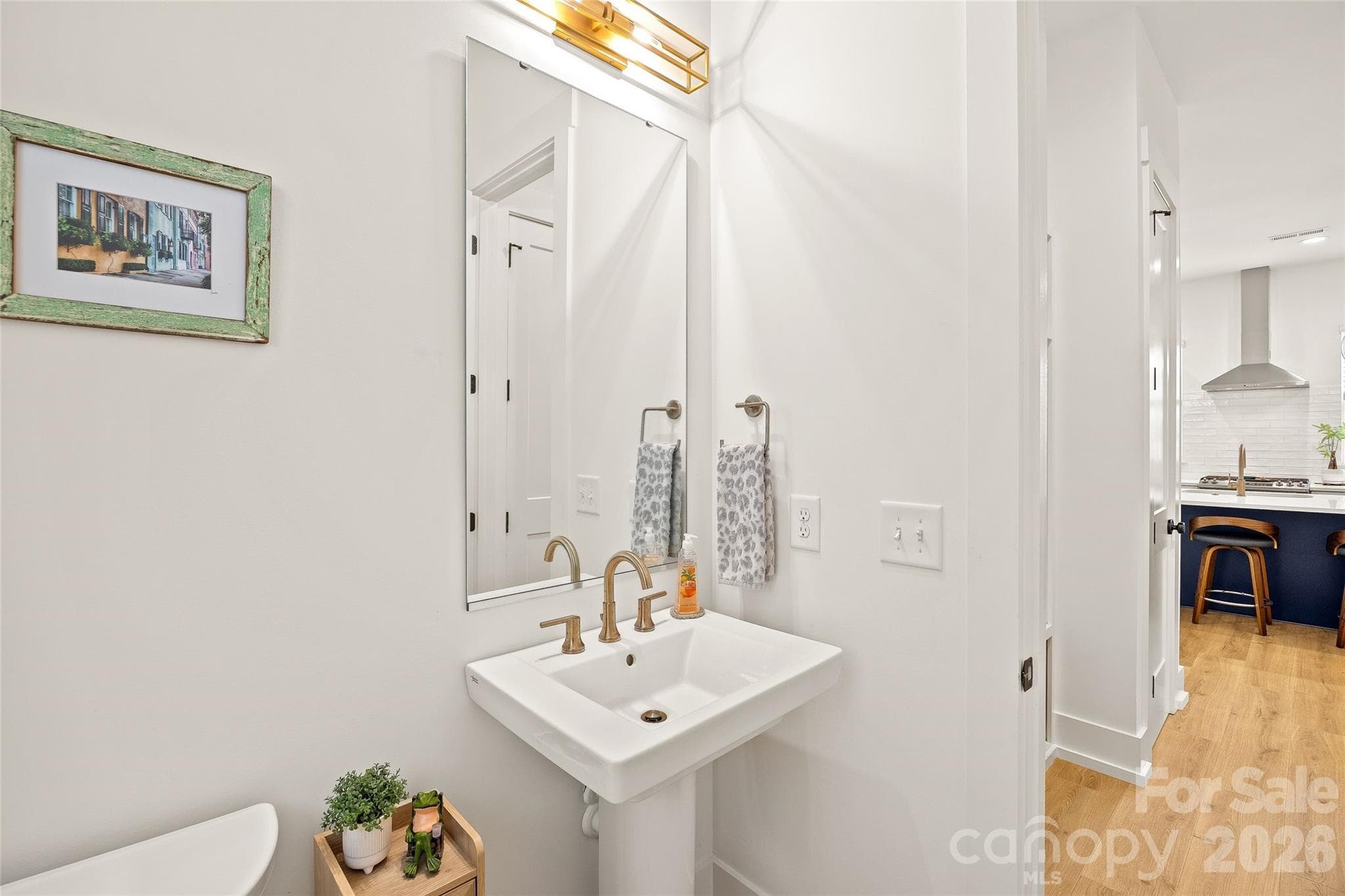 Downstairs half bath - 812 State Street, Charlotte