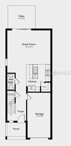 Floor 1 ~ Additional Highlights Include: GE refrigerator, washer and dryer, and whole house blinds - 7150 GRAND FOREST WAY, NOKOMIS