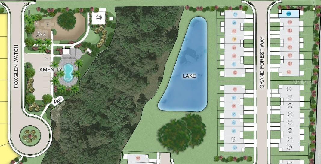 7150 Grand Forest Way Site Map - 7150 GRAND FOREST WAY, NOKOMIS
