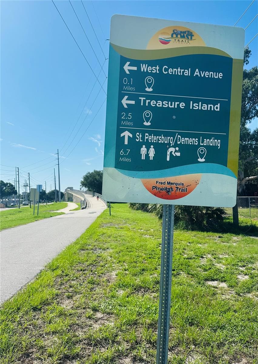 Pinellas Trail is 47 miles long. Only 5 blocks away! - 200 PARK ST N, ST PETERSBURG