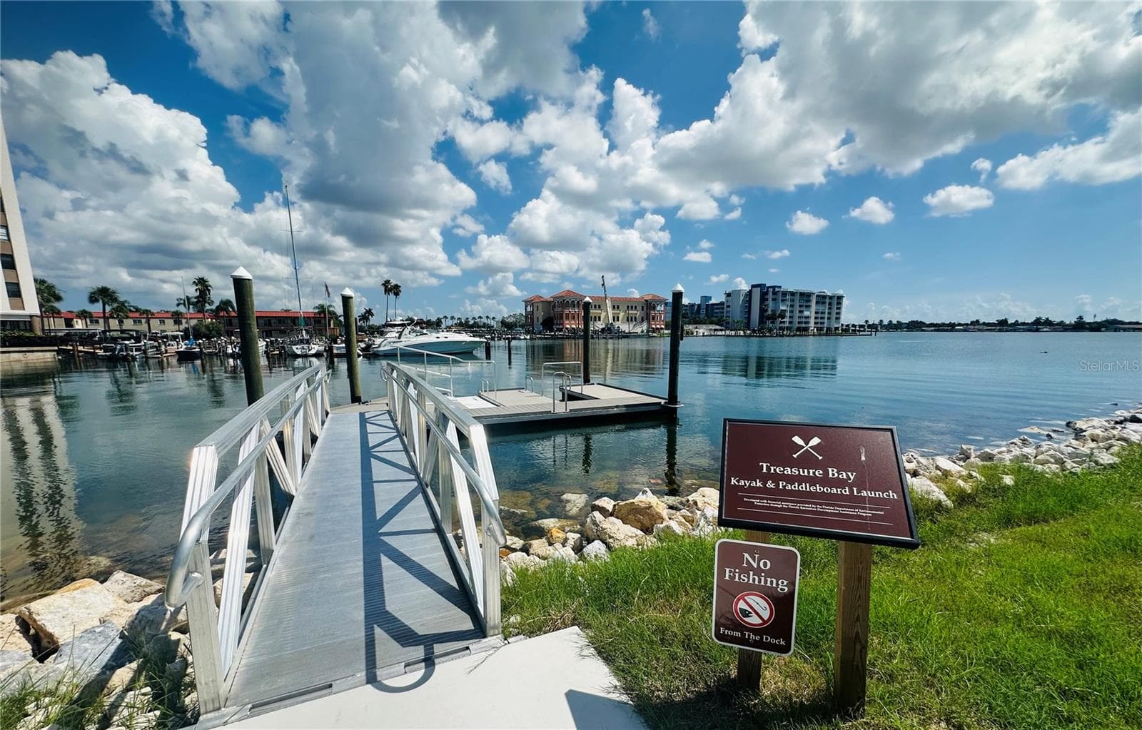 Launch your kayak or paddle board at Treasure Bay Dock - 200 PARK ST N, ST PETERSBURG