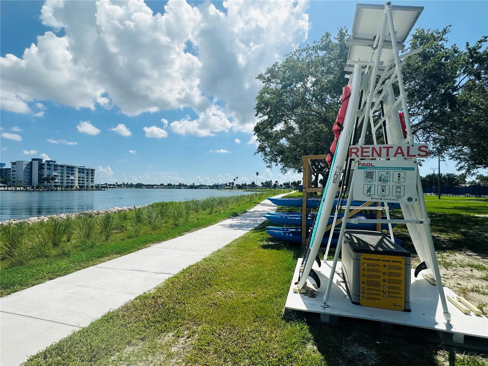 Launch your kayak or paddle board at Treasure Bay Dock - 200 PARK ST N, ST PETERSBURG