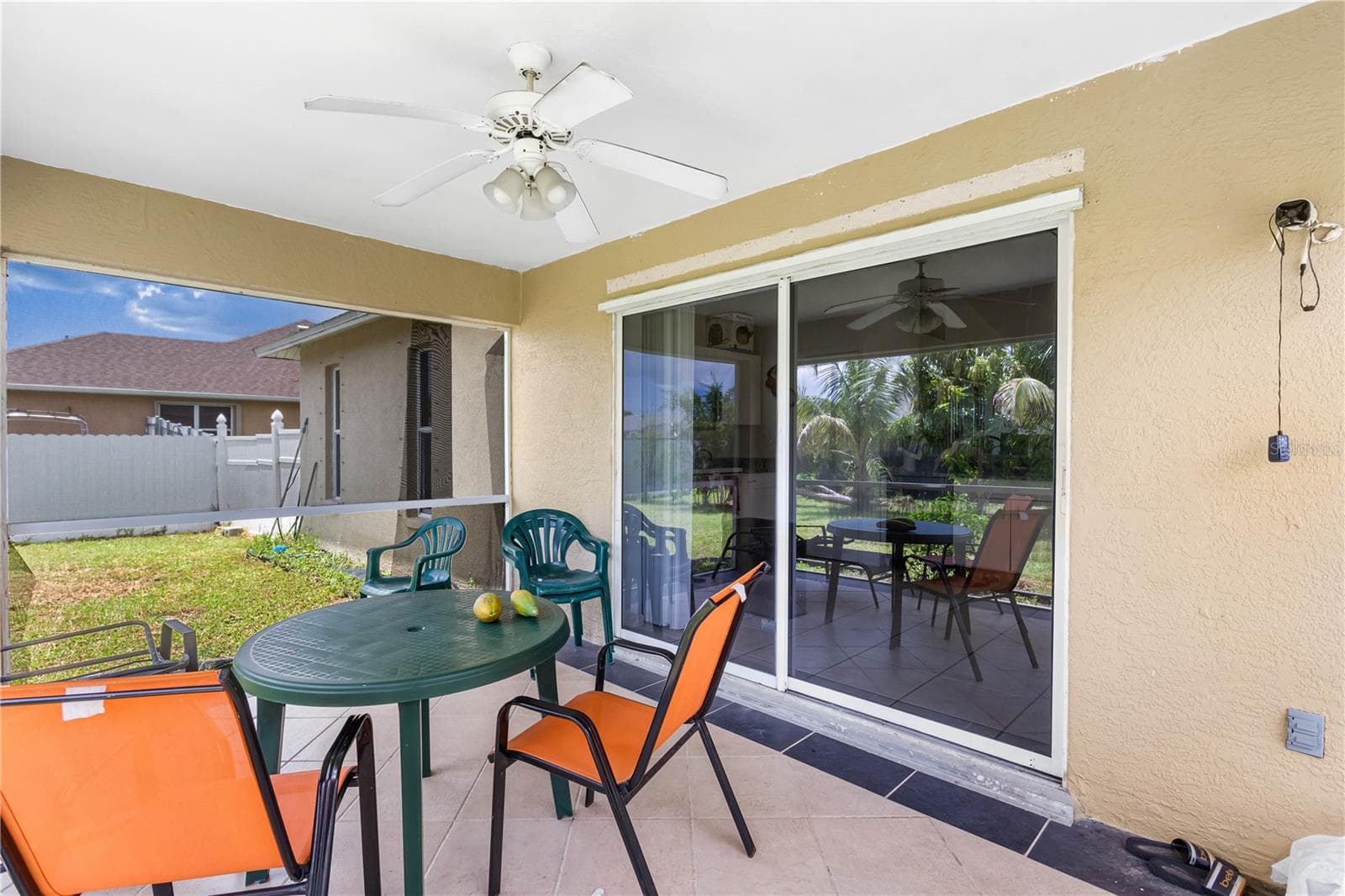 A premium feature offering abundant NATURAL LIGHT throughout the day and IDEAL CONDITIONS for FUTURE POOL INSTALLATION or GARDEN SPACE - 1728 NE 22ND TER, CAPE CORAL