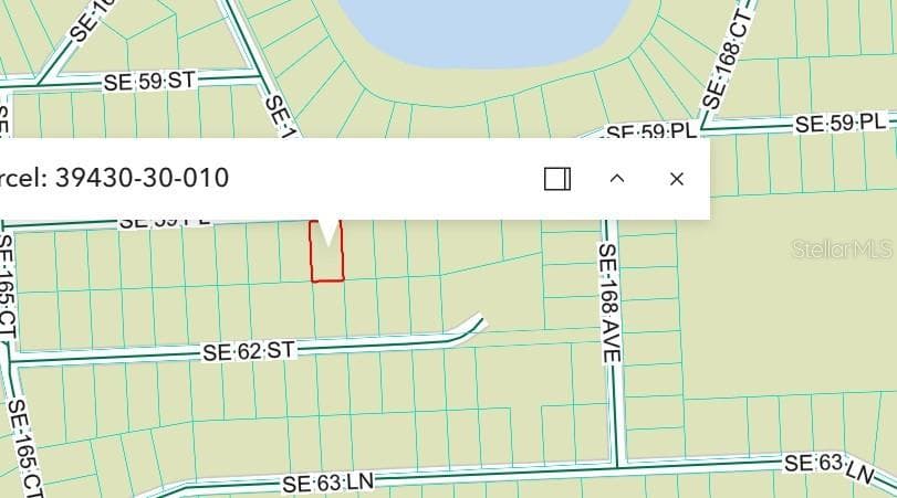 MAP - TBD SE 59TH PLACE, OCKLAWAHA