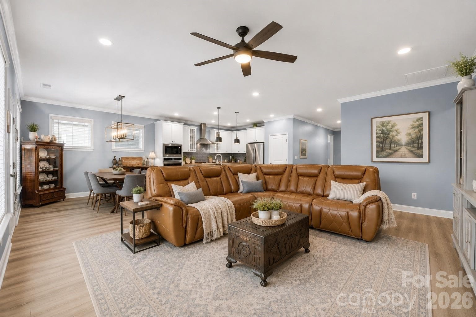 Virtually Staged Photo to show new decor and possible ceiling fan - 3129 Gavin Lane, Harrisburg