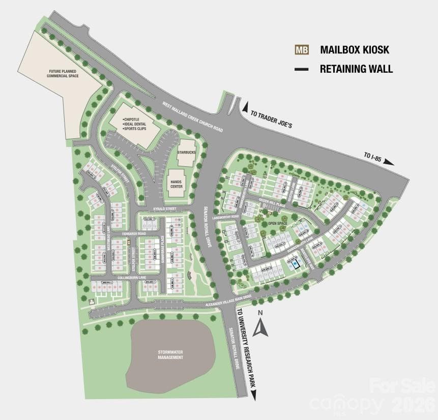 1908 Alexander Village Main Drive Sitemap - 1908 Alexander Village Main Drive, Charlotte