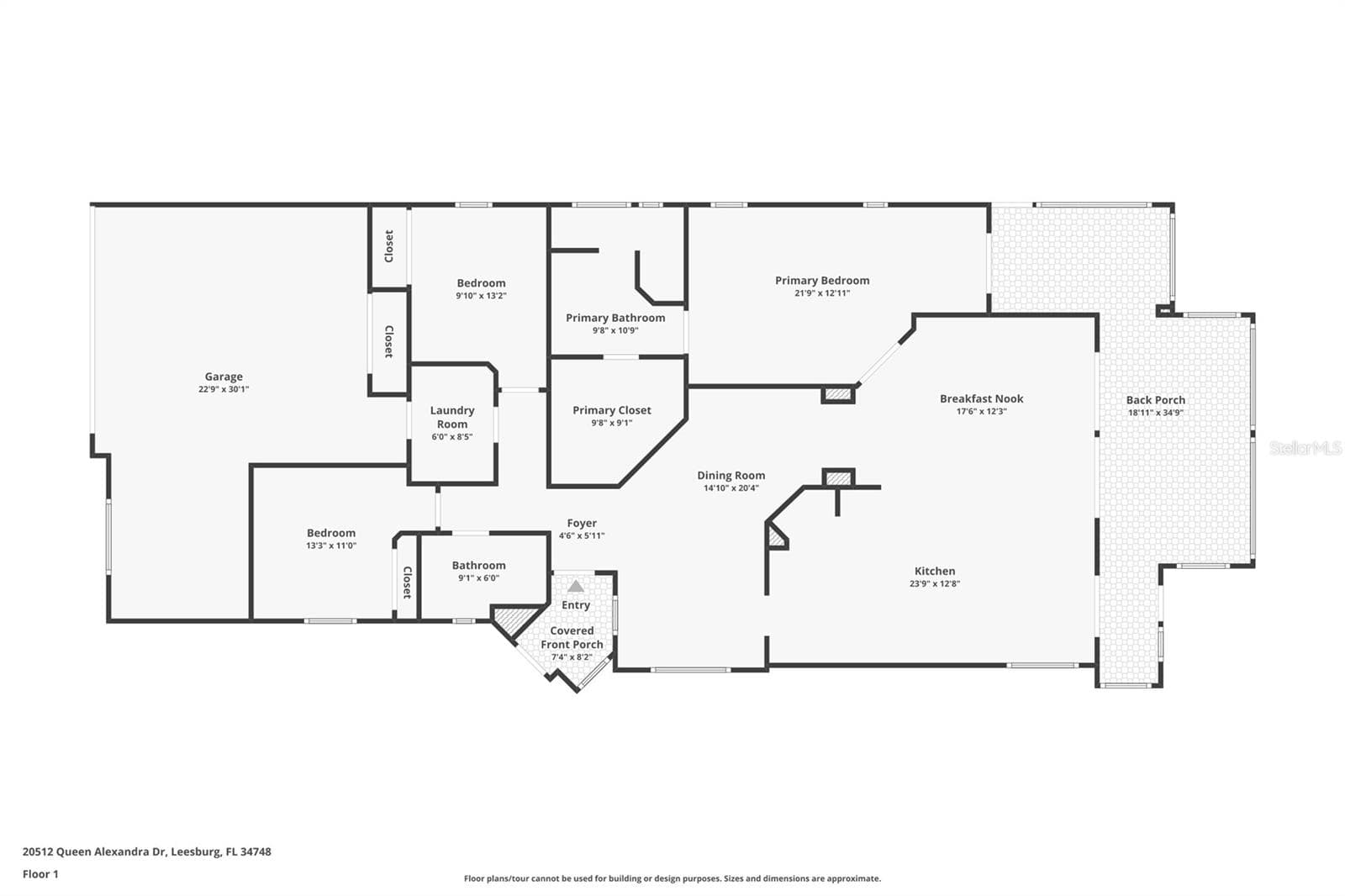 Single Family Residence at 20512 QUEEN ALEXANDRA DR, LEESBURG, photo 13 of 70