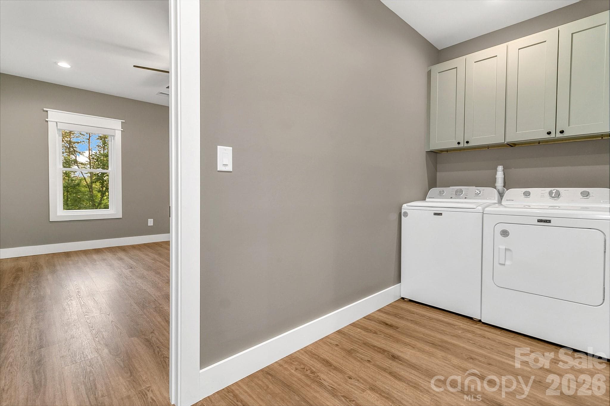 Downstairs laundry room - 143 Sunny Morning Court, Hendersonville