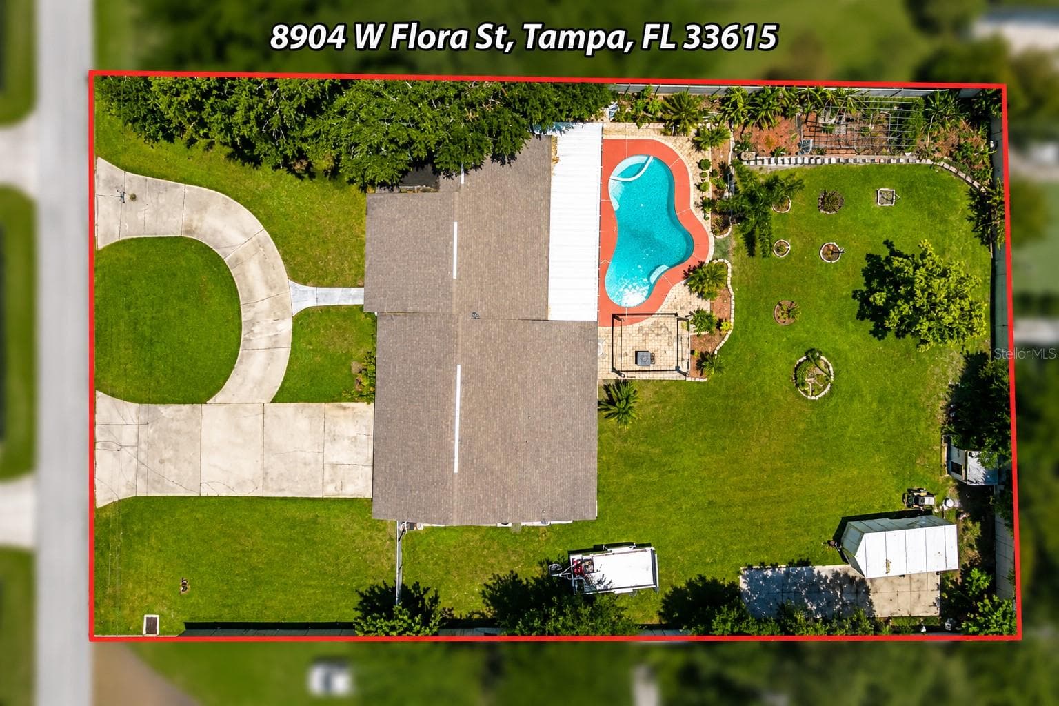 Single Family Residence at 8904 W FLORA ST, TAMPA, photo 58 of 60