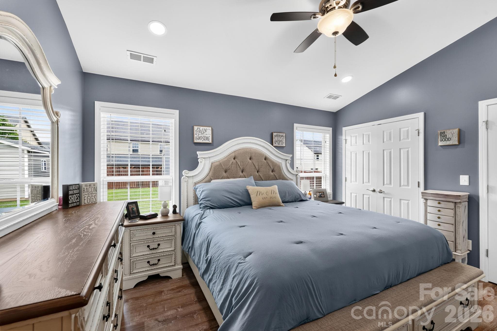 Primary en-suite with 2 large closets - 38 E Swift Creek Road, Fletcher