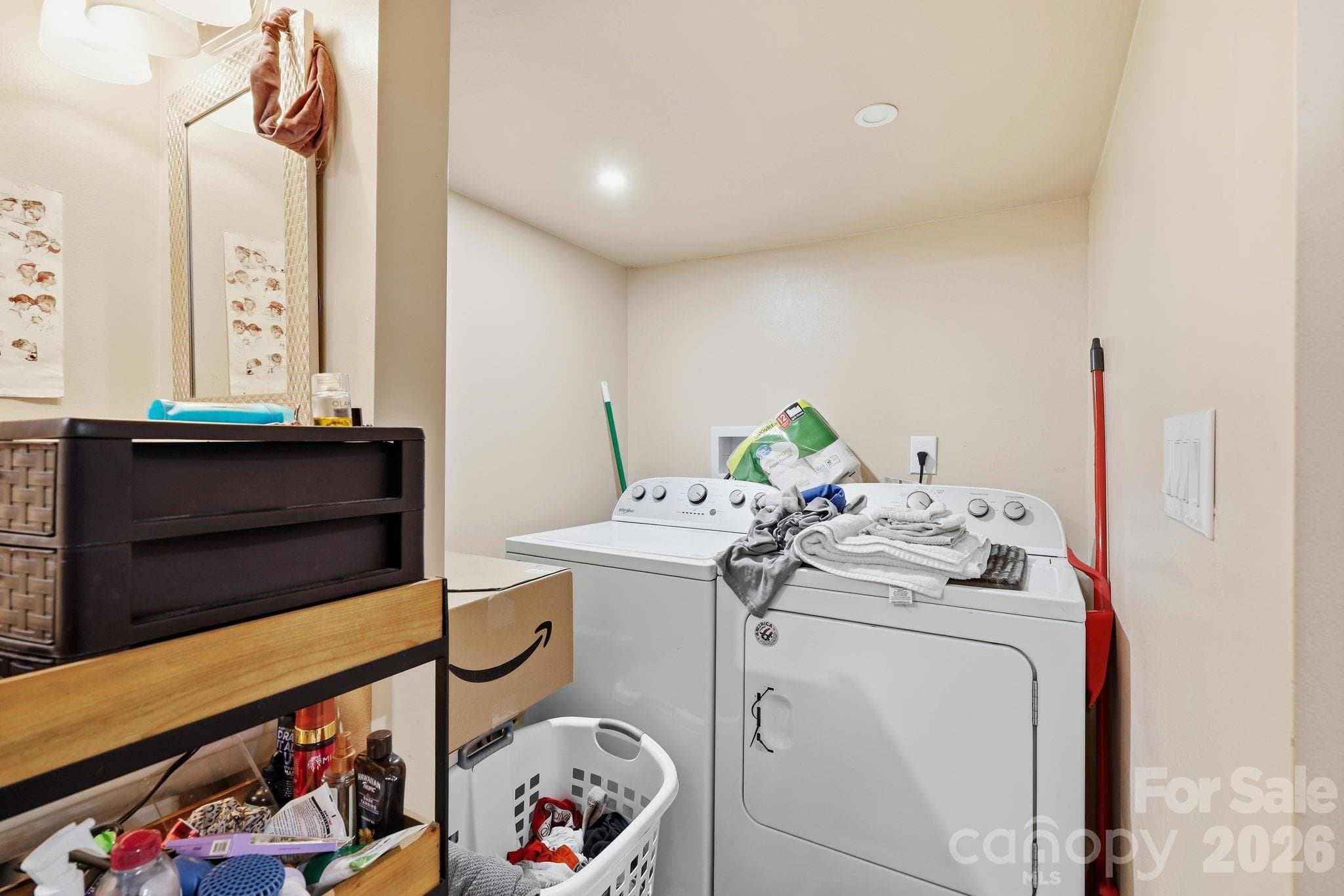 Laundry in Guest Apt - 313 Walker Road, Waynesville