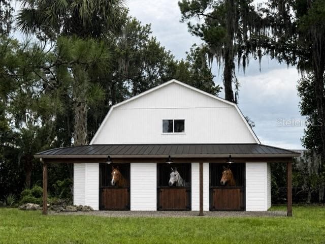 Conceptual idea for Barn conversion for 3 stalls! - 5950 SW 21ST AVENUE RD, OCALA