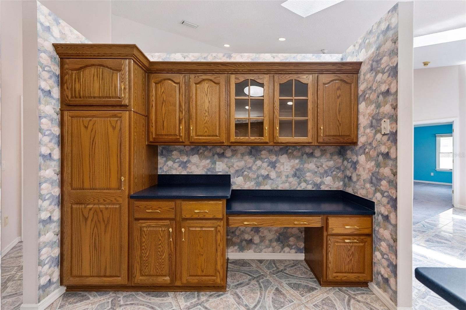 Separate Desk area in kitchen - 23 WELLSTREAM LN, PALM COAST