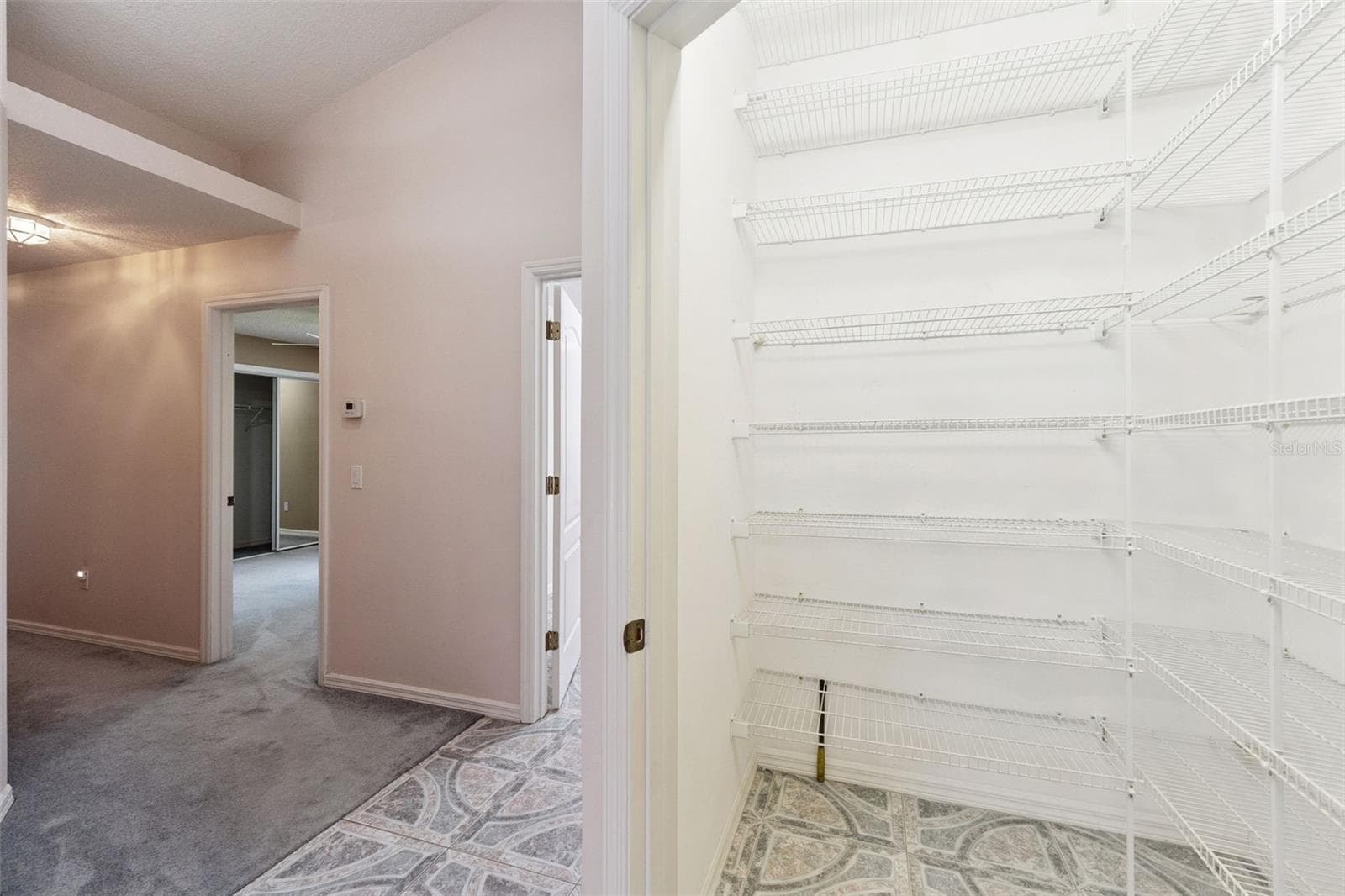 Pantry Closet off kitchen - 23 WELLSTREAM LN, PALM COAST