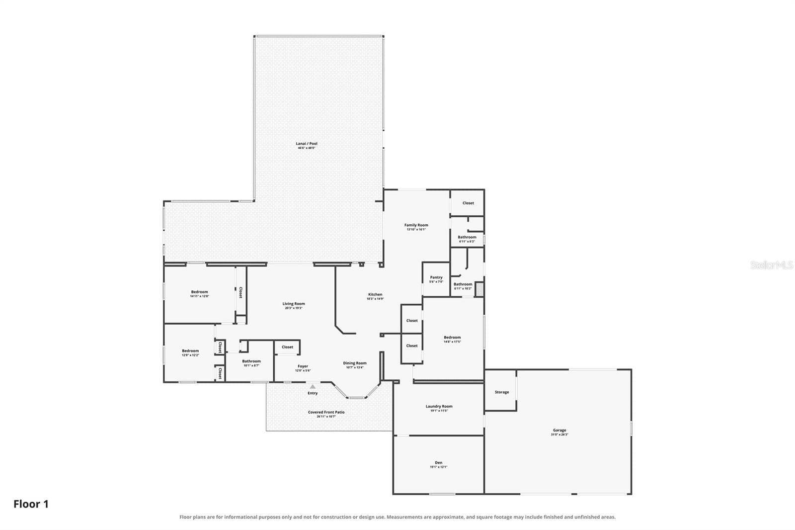 Floor plan - 200 S OXFORD DR, ENGLEWOOD