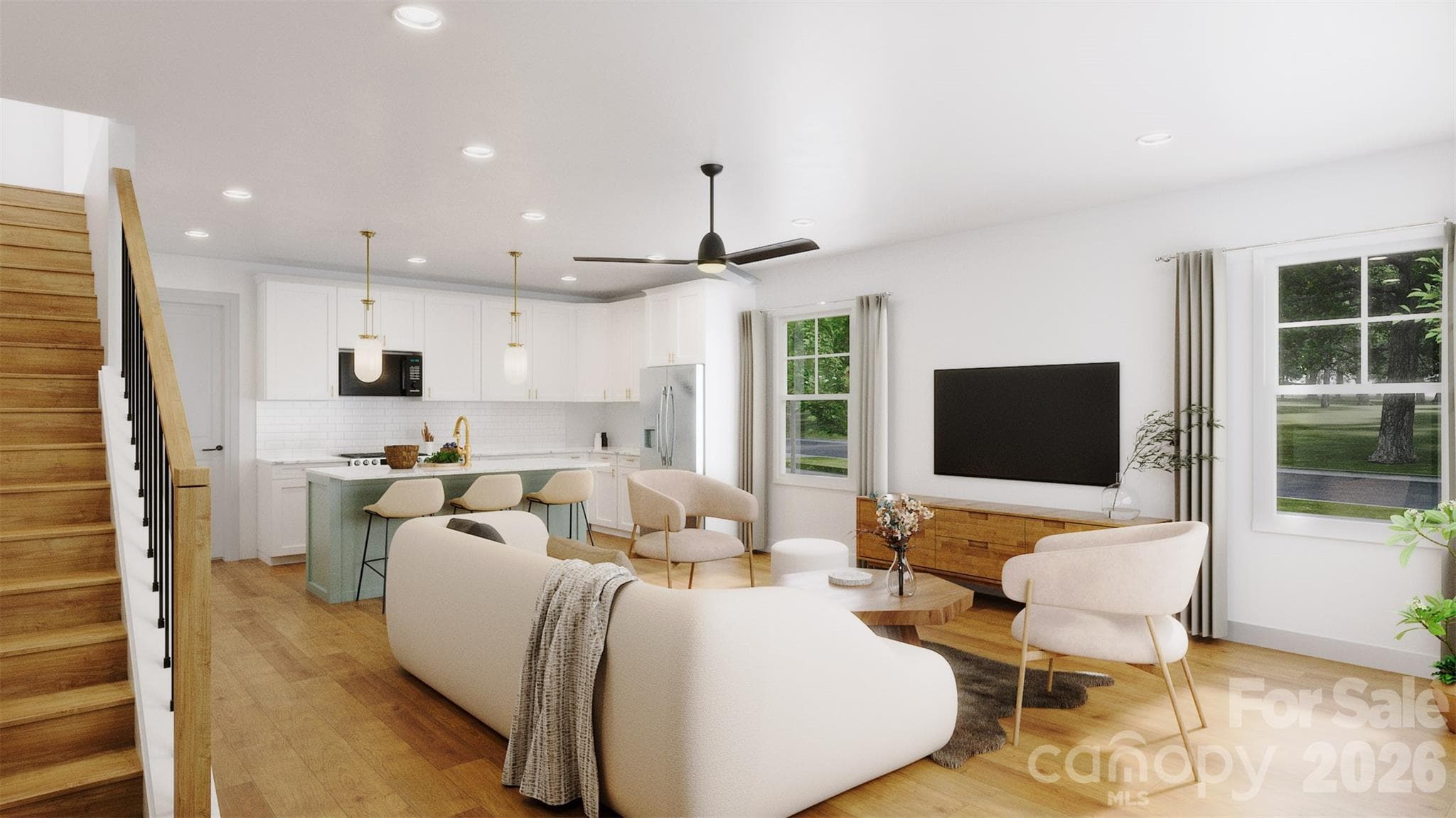 Rendering Of Sage/Juniper First Floor - Huntersville