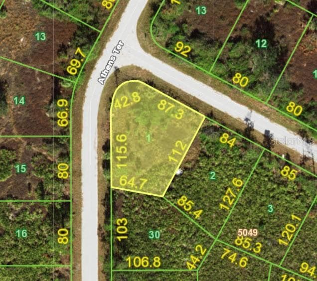 Land at 12209 WAGNER LN, PORT CHARLOTTE, photo 2 of 2