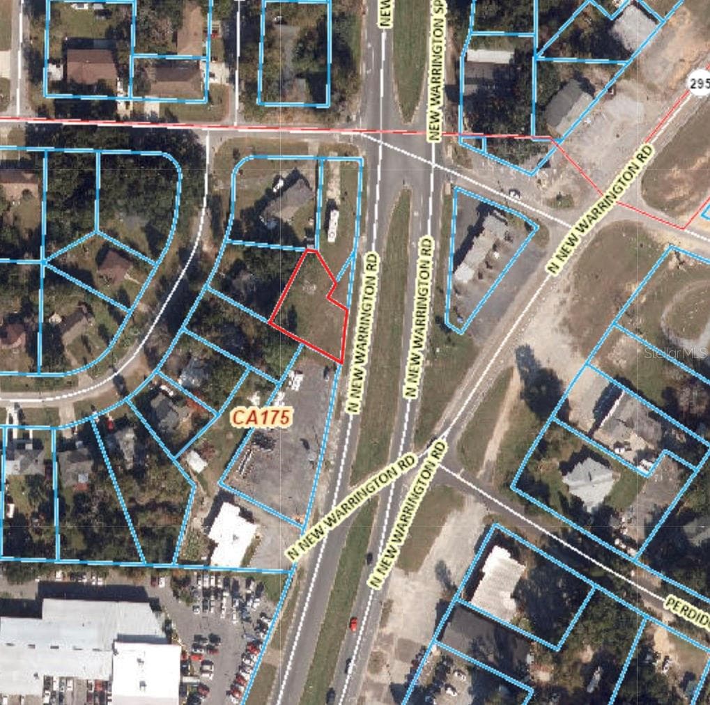 Land at 800 N NEW WARRINGTON RD, PENSACOLA, photo 2 of 4
