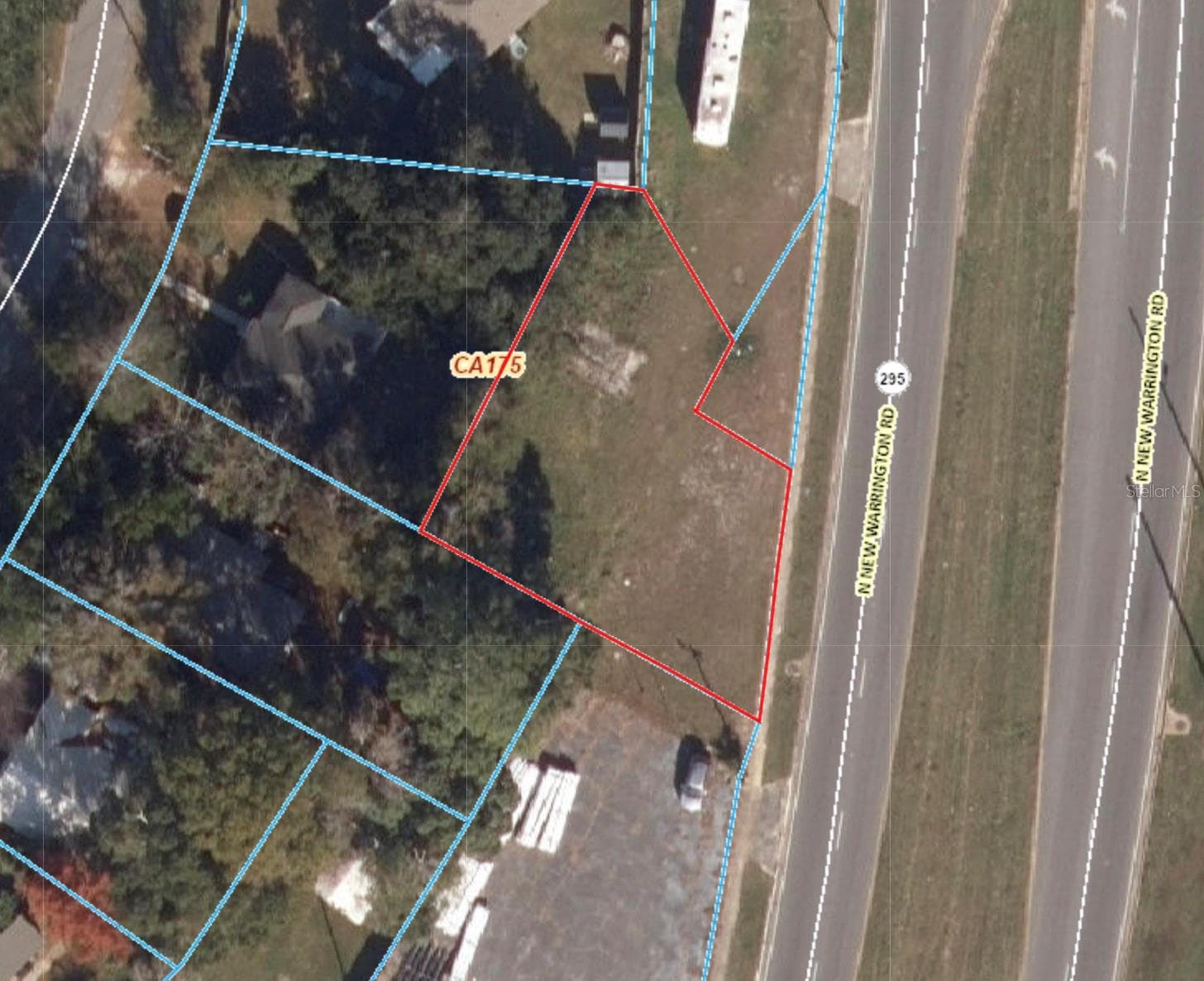 Land at 800 N NEW WARRINGTON RD, PENSACOLA, photo 3 of 4