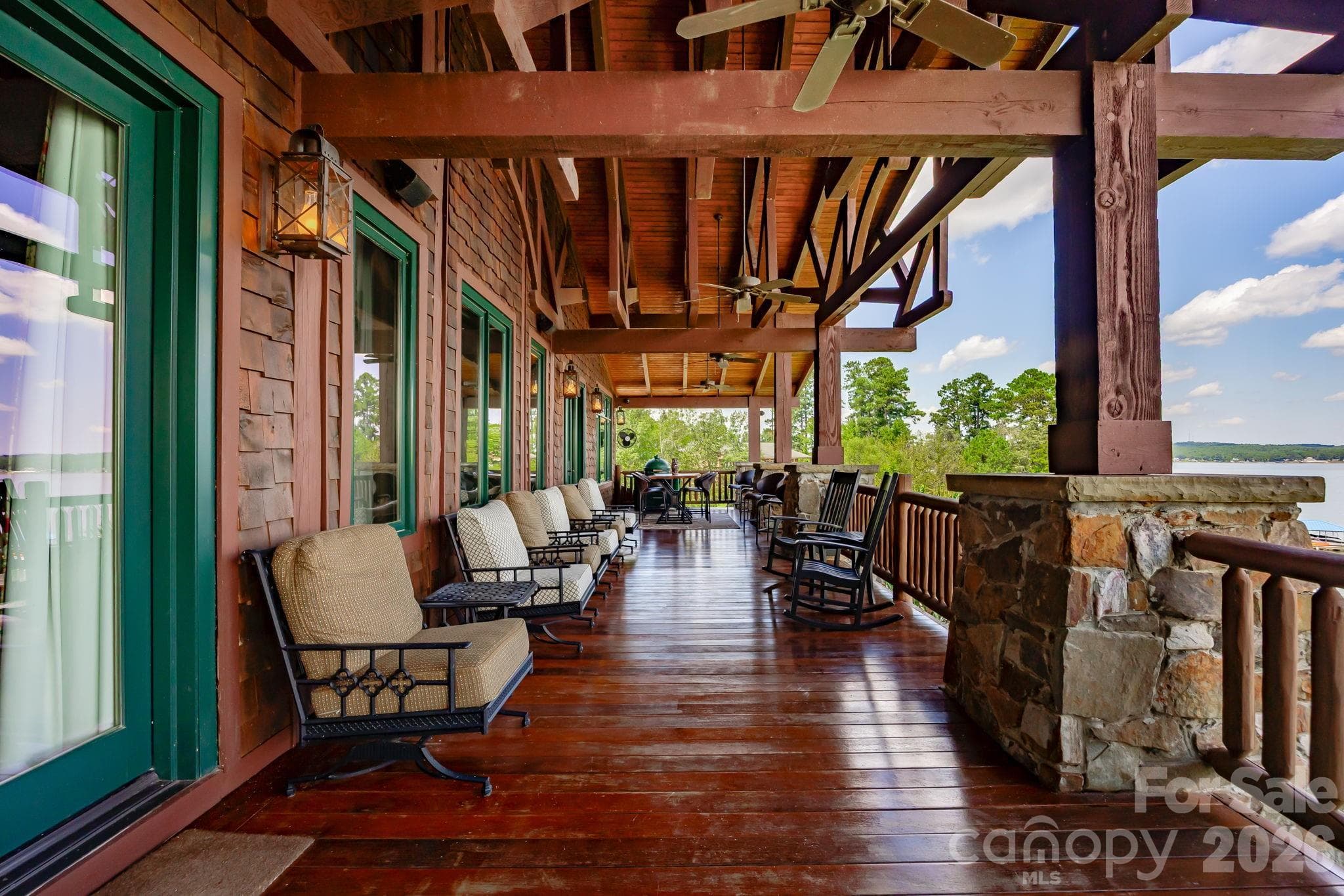 Lake View Porch - 197 Smooth Rock Point, Ridgeway