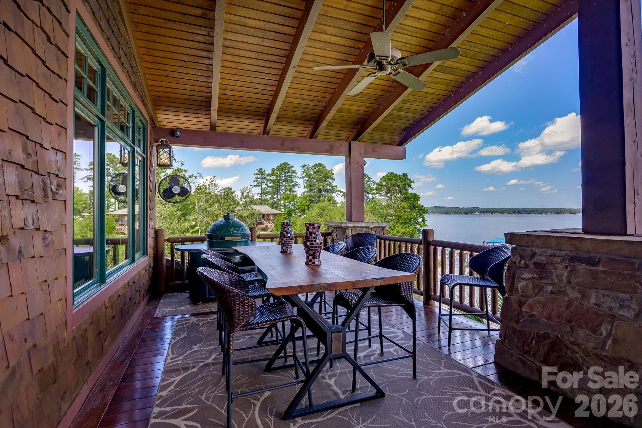 Lake view Porch - 197 Smooth Rock Point, Ridgeway