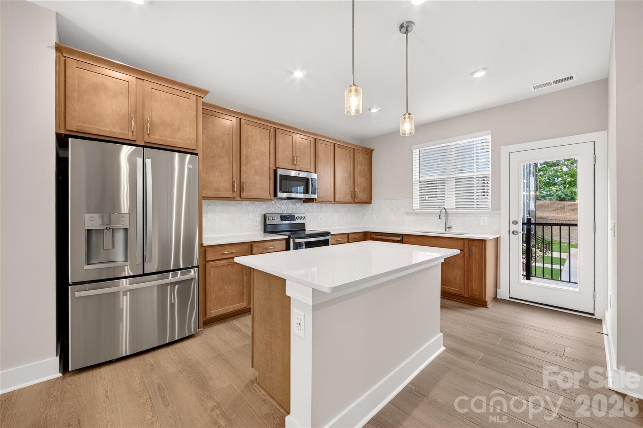 Bright Kitchen with Window Over Sink - Charlotte