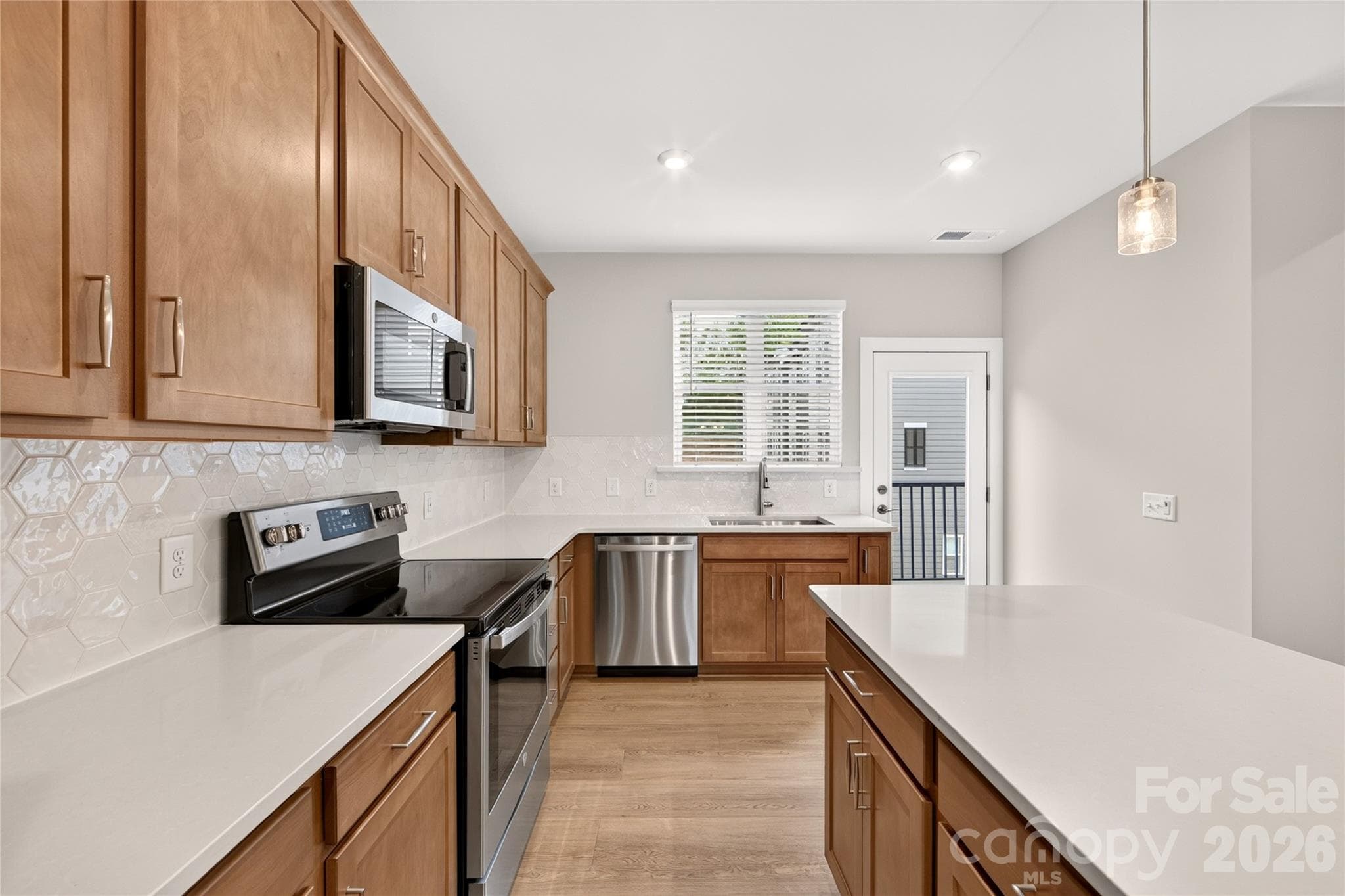 Beautiful Warm-Toned Flooring - Charlotte