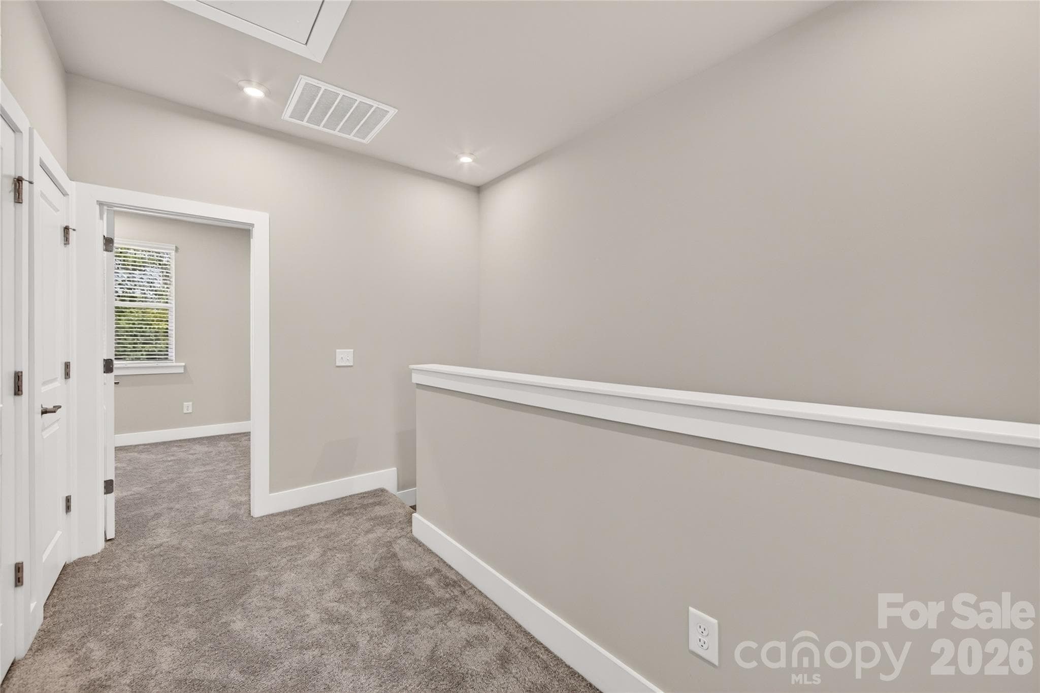 Third Floor Landing with Laundry Closet - Charlotte