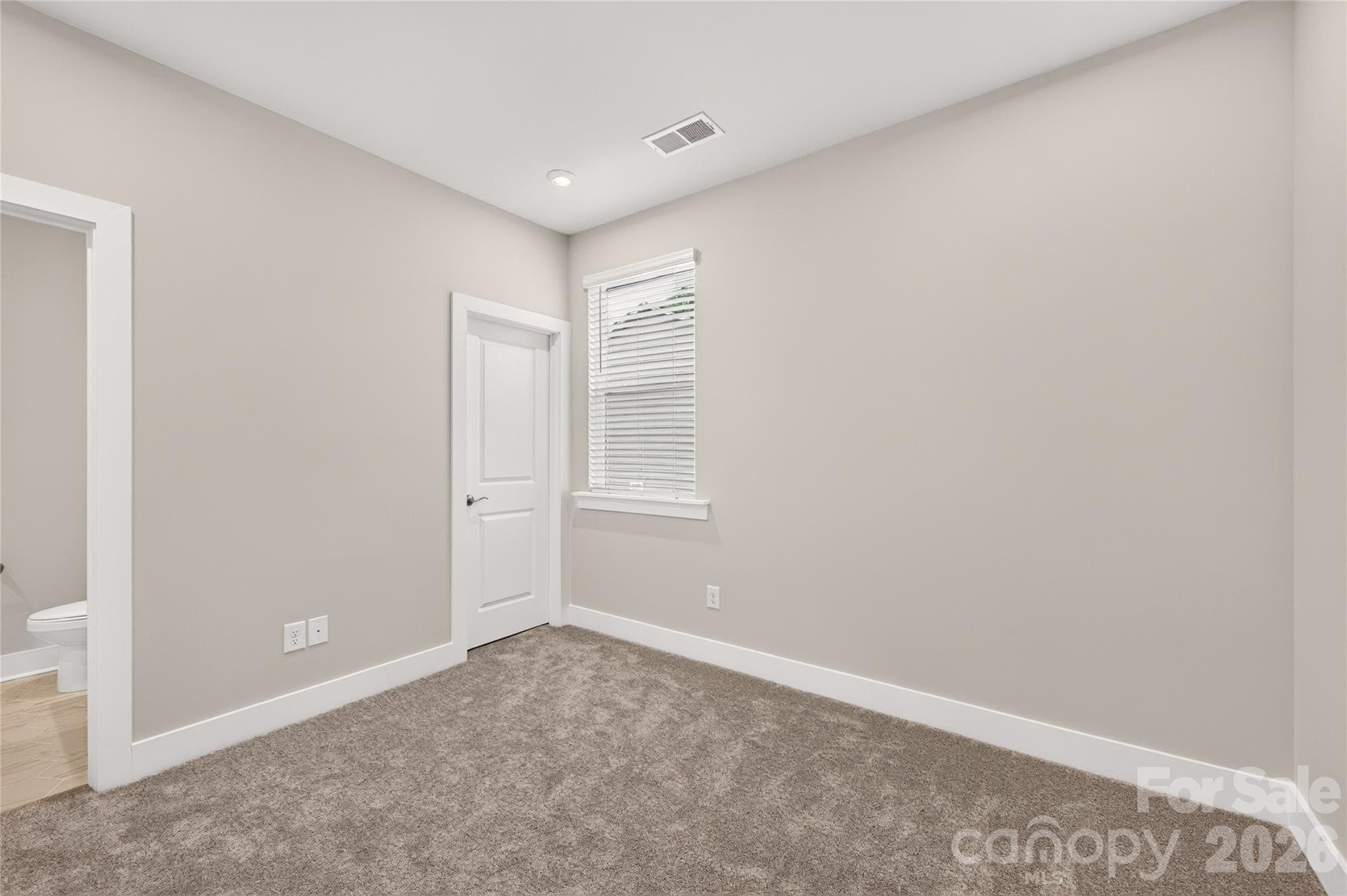 Second Bedroom with En-Suite Bath and Closet - Charlotte