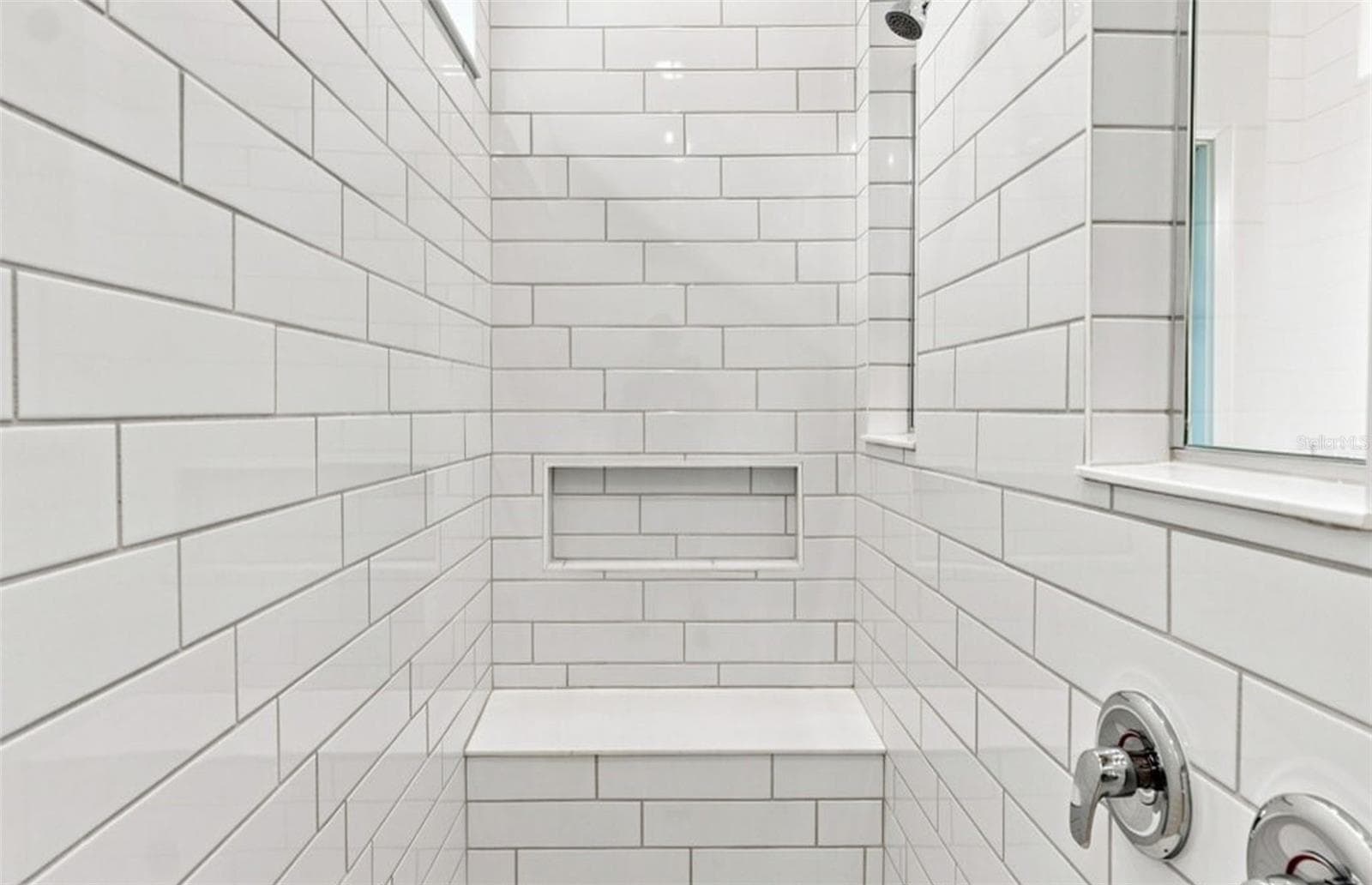 Owner's Walk-in Shower - 33335 HERDS HALLOW WAY, WESLEY CHAPEL