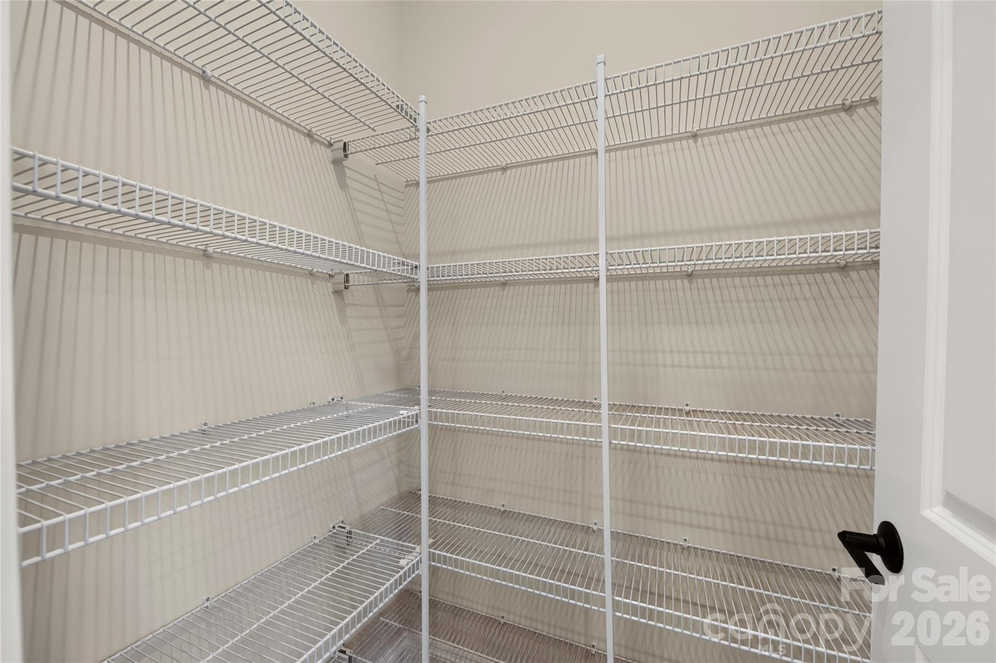 Wire Shelving in Pantry - 403 Old Town Village Road, Waxhaw
