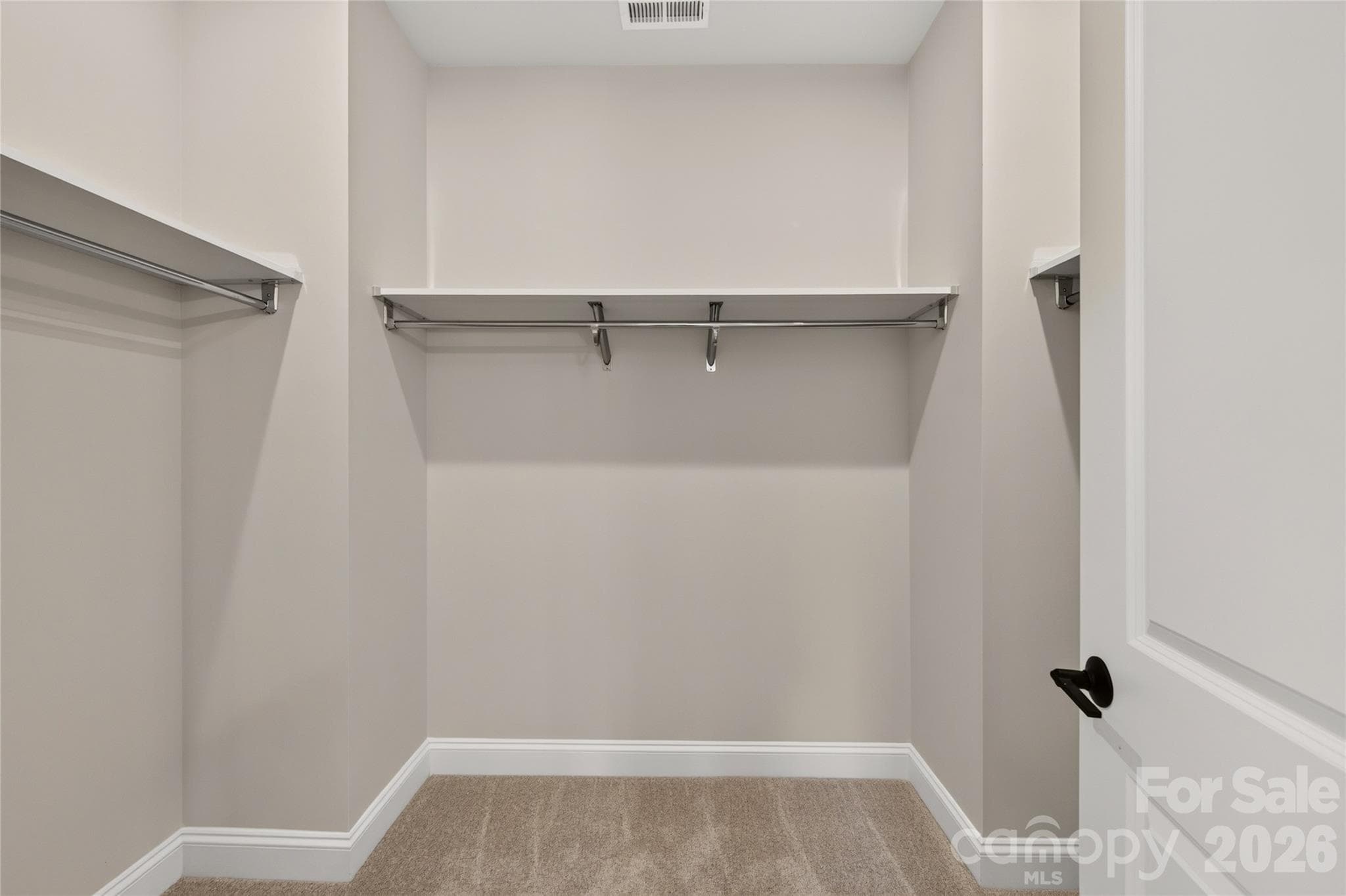Upgraded shelves in primary closet - 403 Old Town Village Road, Waxhaw
