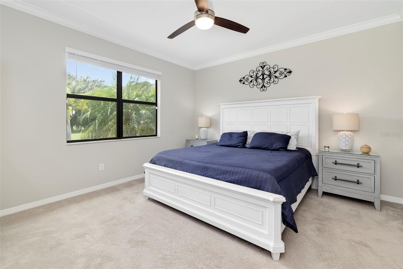 Primary Bedroom comes furnished - 17927 POLO TRL, BRADENTON