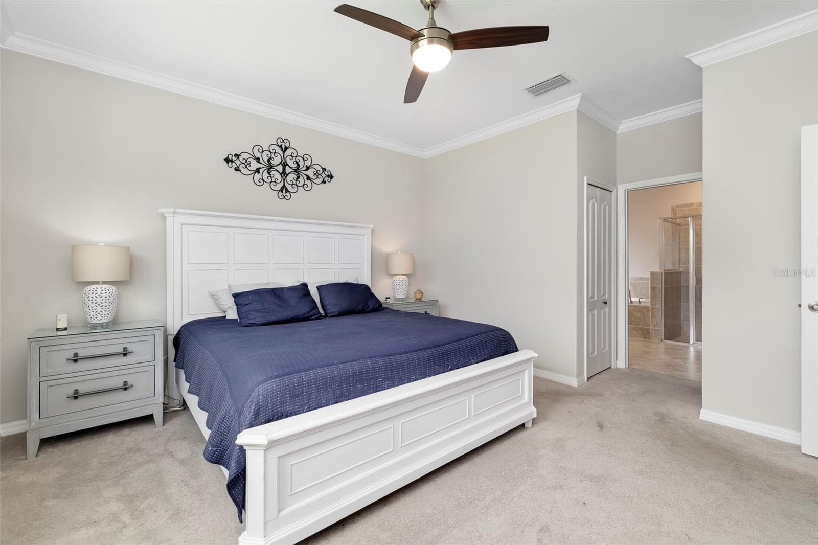 Primary Bedroom includes furniture - 17927 POLO TRL, BRADENTON