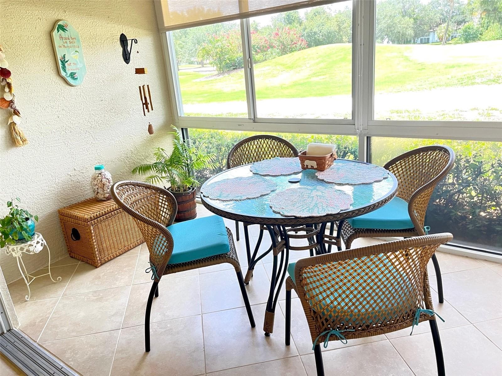 GLASS ENCLOSED LANAI WITH IMPACT WINDOWS. - 6854 FAIRVIEW TER #6854, BRADENTON