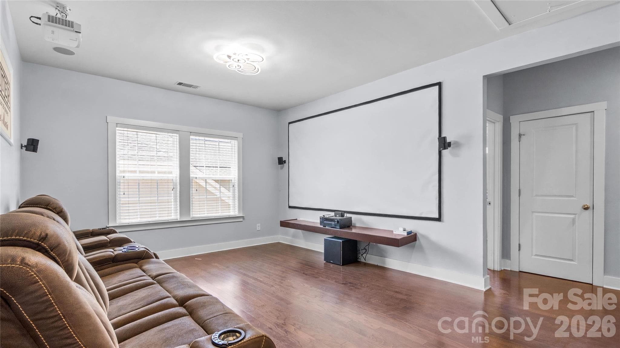 Theater Room - 11926 Grey Partridge Drive, Charlotte