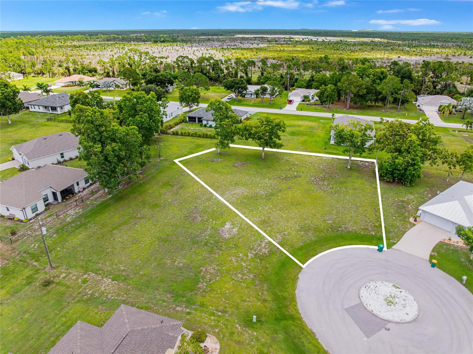 Land at 25482 AVERIO CT, PUNTA GORDA, photo 4 of 13