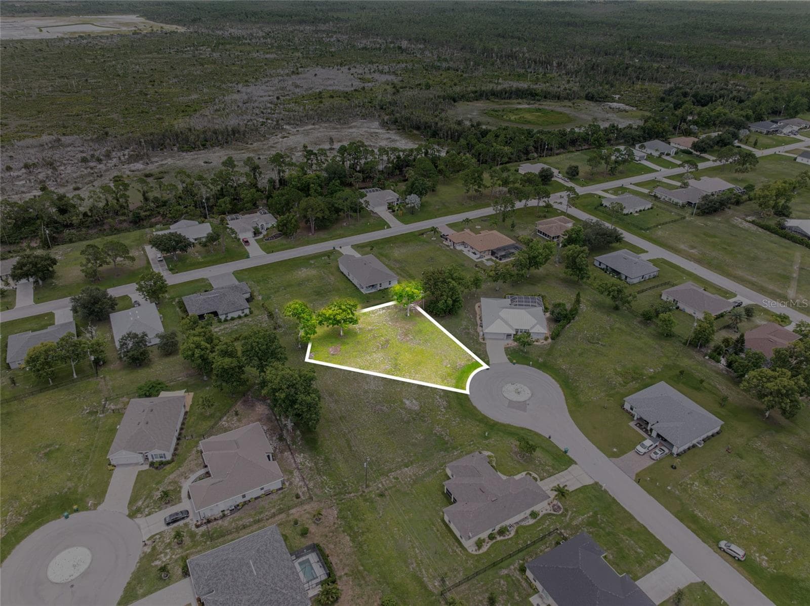 Land at 25482 AVERIO CT, PUNTA GORDA, photo 11 of 13