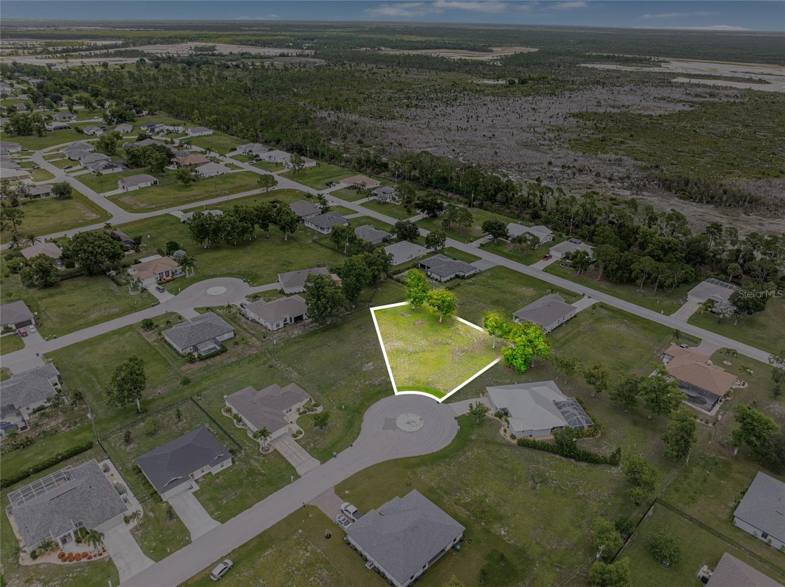 Land at 25482 AVERIO CT, PUNTA GORDA, photo 12 of 13