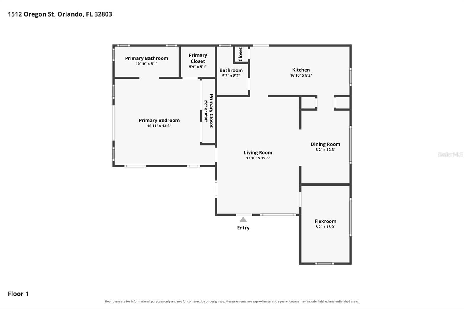 1512 OREGON ST - 1512 OREGON ST, ORLANDO