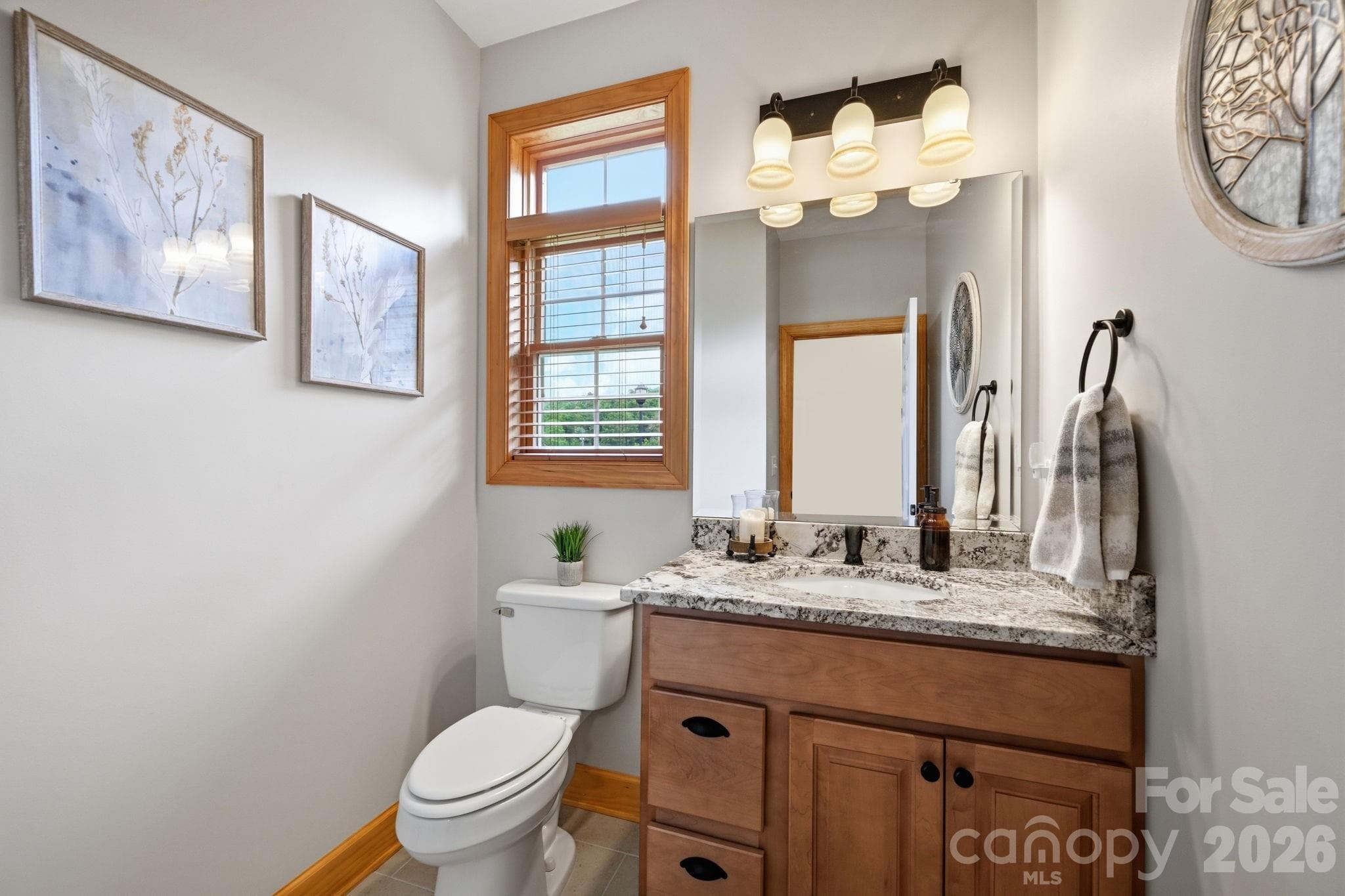 Guest Half Bath - 172 Whispering Streams Court, Fleetwood