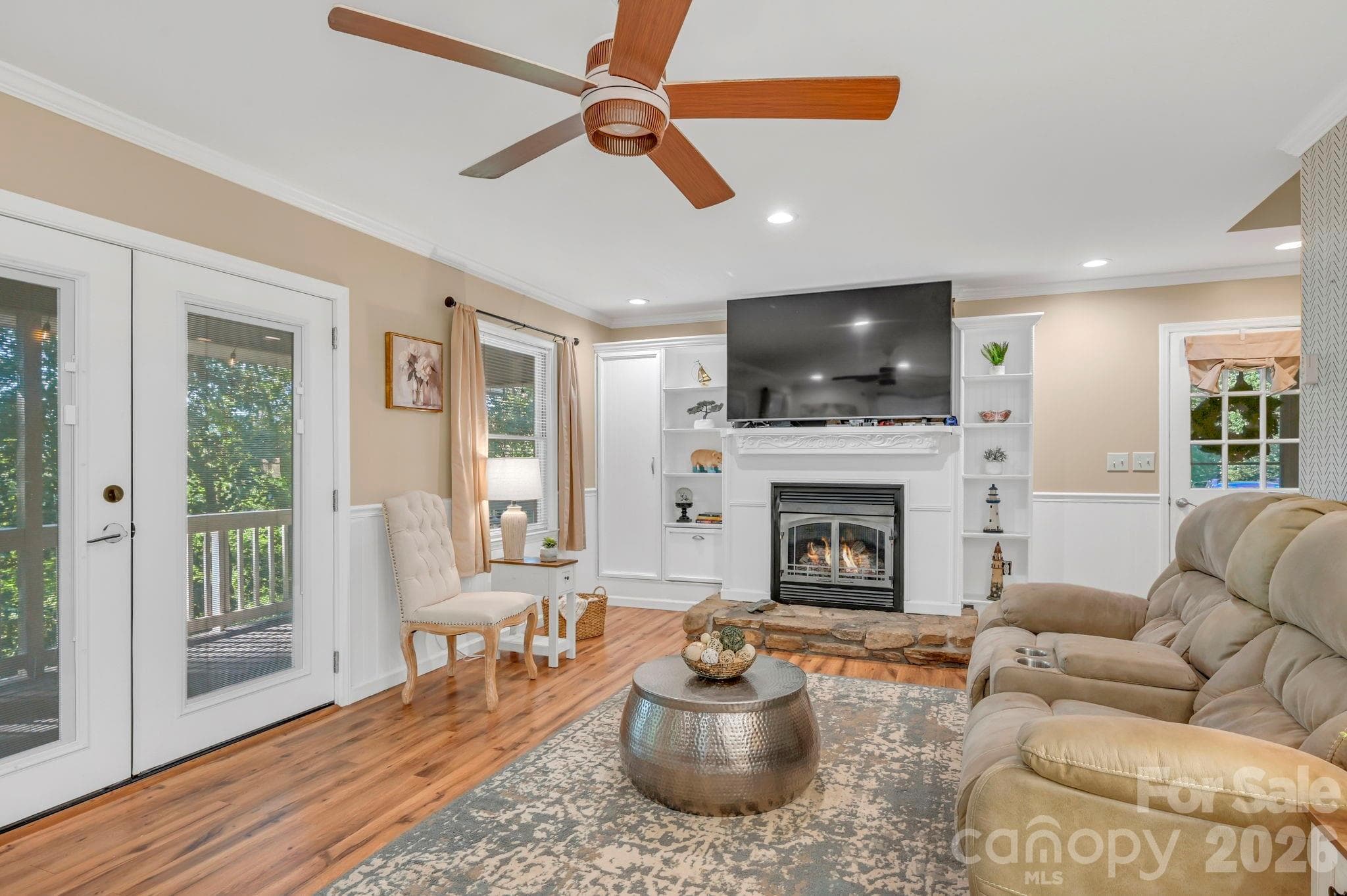 Living from Dining Area - 426 Meadowood Lane, Burnsville