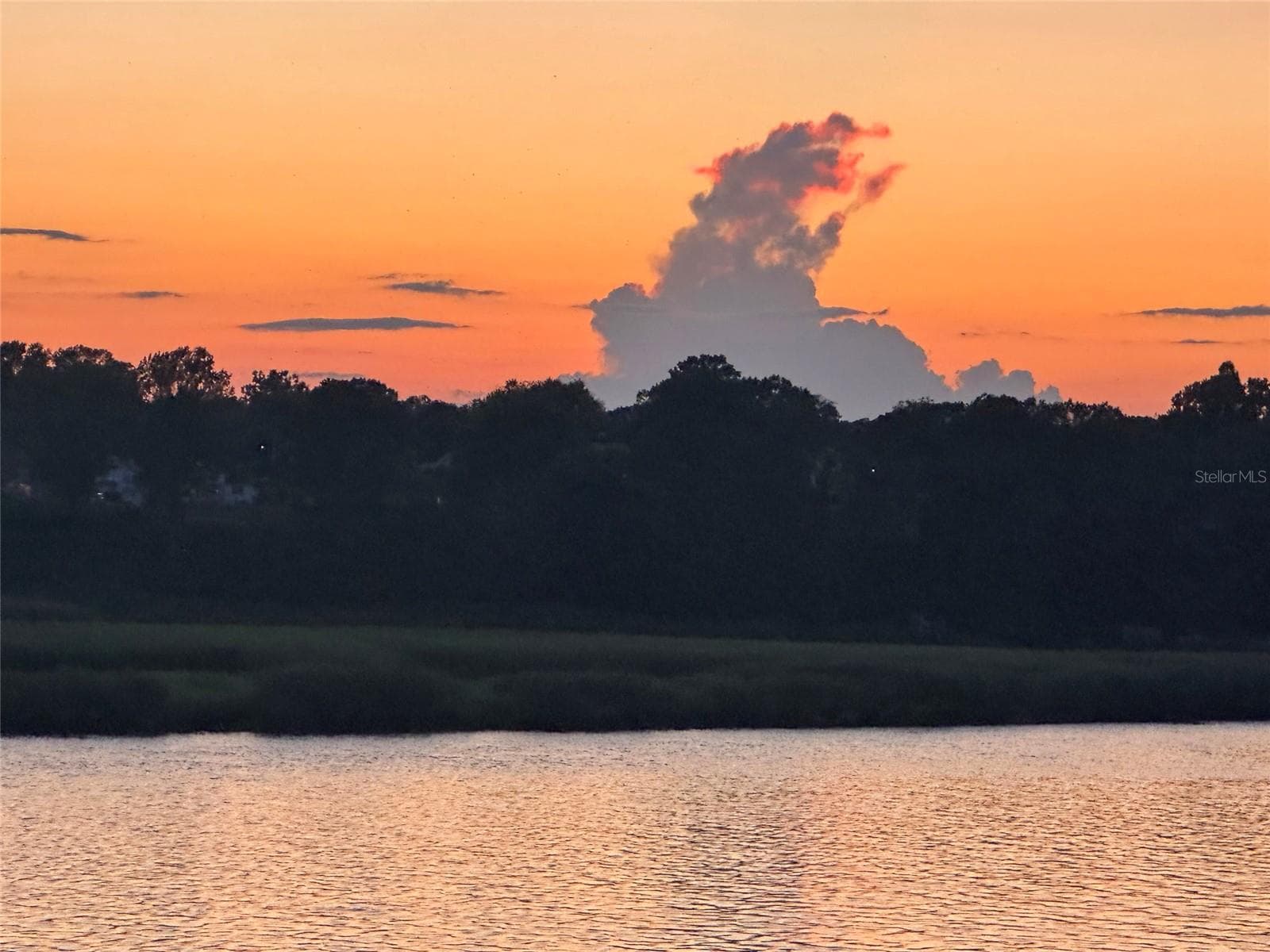 Sunset view from Lanai - 11 MAGNOLIA DR S #11, ORMOND BEACH