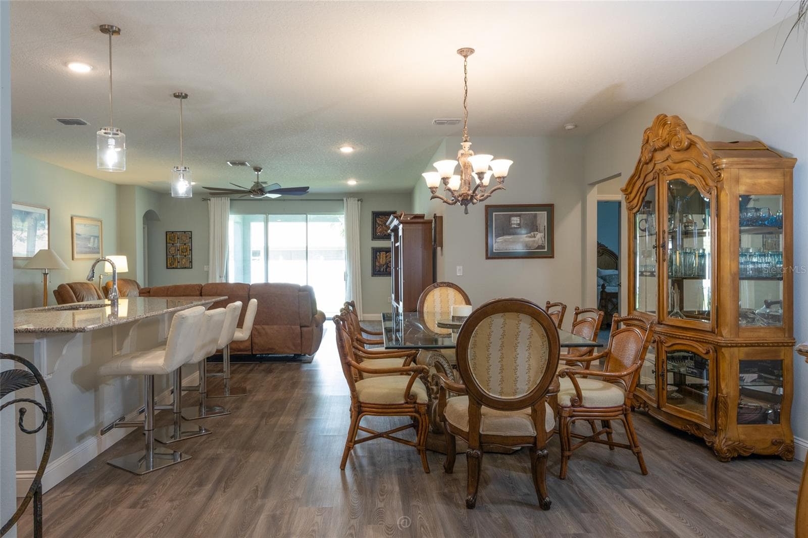 Dining room area - 17 WHITE HAVEN LN, PALM COAST