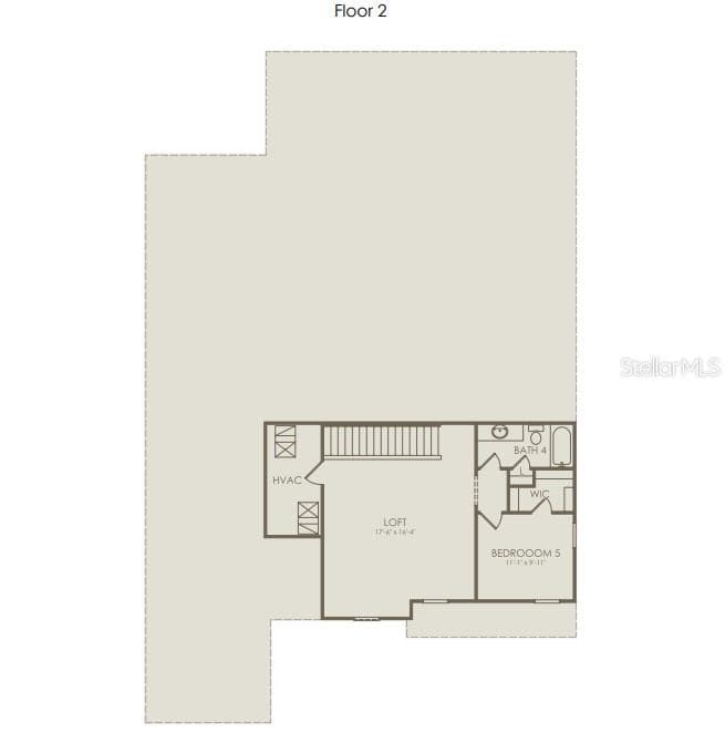 Floor Plan - Floor Two - 289 CRYSTAL WOOD DRIVE, WINTER GARDEN