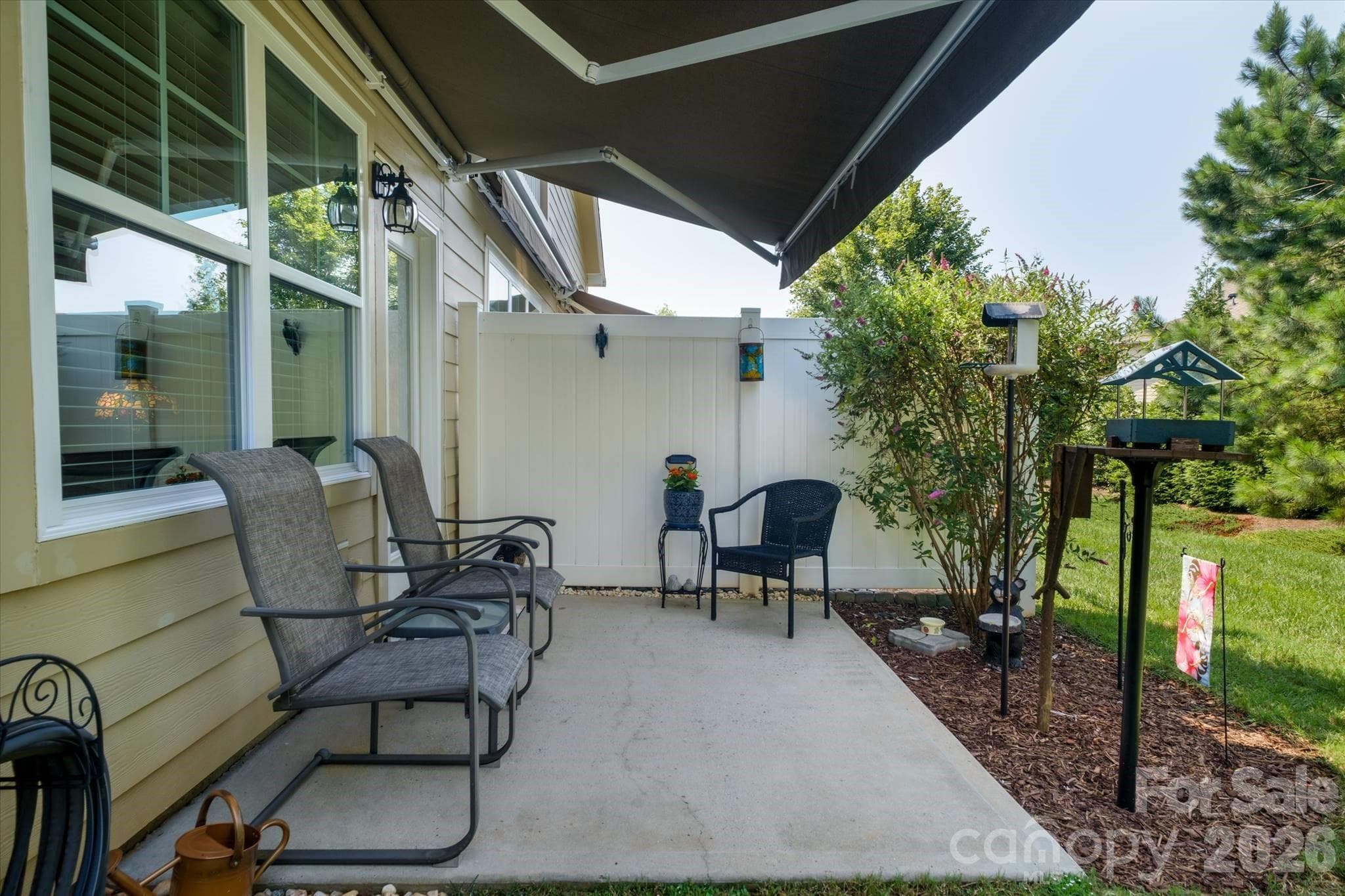 Back Patio - 4185 La Crema Drive, Charlotte